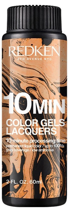 Redken Color Gels Lacquers 10 Minute Express Liquid Permanent Color 7N MIRAGE 2 oz