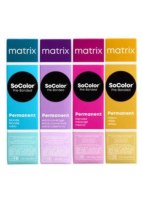 MATRIX SoColor Pre-Bonded Permanent Hair Color EXTRA COVERAGE - 506NA LIGHT BROWN NEUTRAL ASH 3 oz