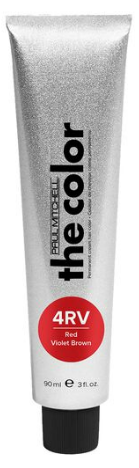 Paul Mitchell The Color Permanent Cream Hair Color 4RV Red Violet Brown