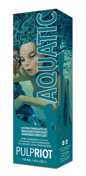 PULP RIOT Semi-Permanent Haircolor Aquatic 4 oz