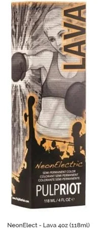 PULP RIOT Semi-Permanent Haircolor NEON LAVA 4 oz.