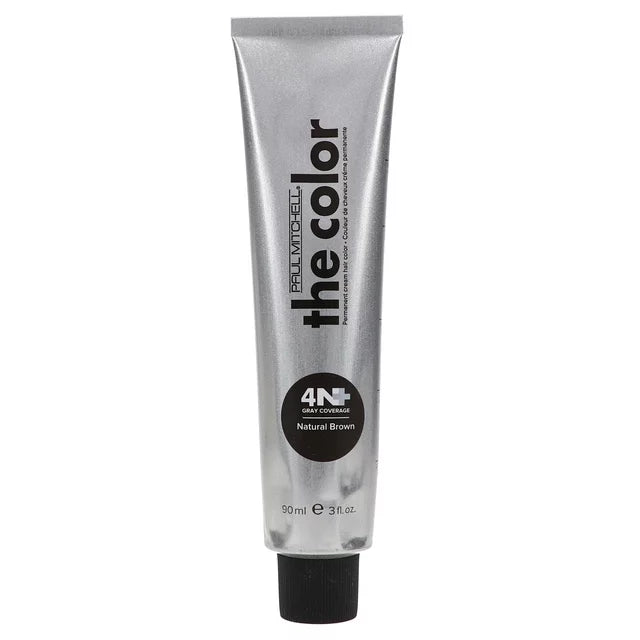 Paul Mitchell The Color Permanent Cream Hair Color 4N+ Gray Coverage Natural Brown