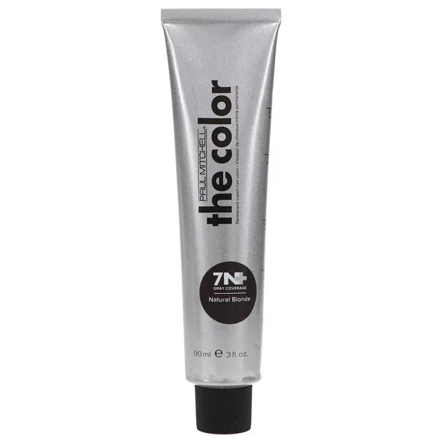 Paul Mitchell The Color Permanent Cream Hair Color 7N+ Gray Coverage Natural Blonde