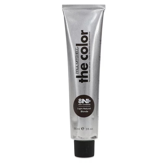 Paul Mitchell The Color Permanent Cream Hair Color 8N+ Gray Coverage Light Natural Blonde