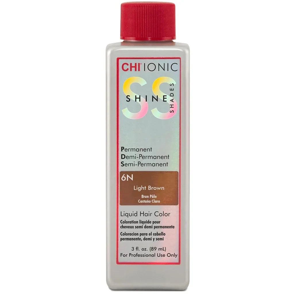 CHI IONIC SHINE SHADES LIQUID HAIR COLOR 6N Light Brown