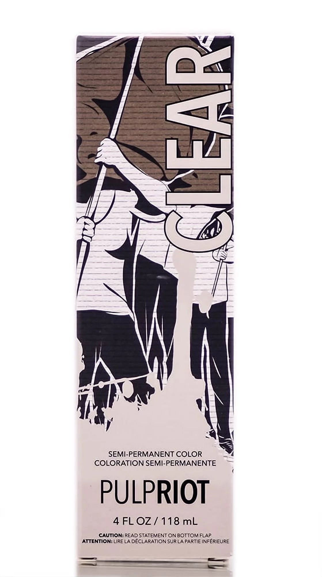 PULP RIOT Semi Permanent Haircolor CLEAR 4 oz