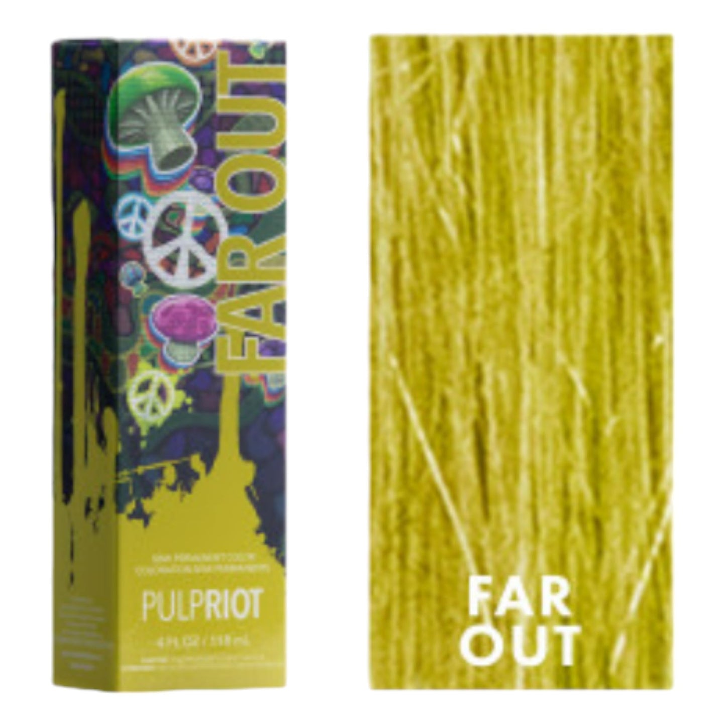Pulp Riot Semi-Permanent Haircolor THE 70'S COLLECTION FAR OUT 4 oz.