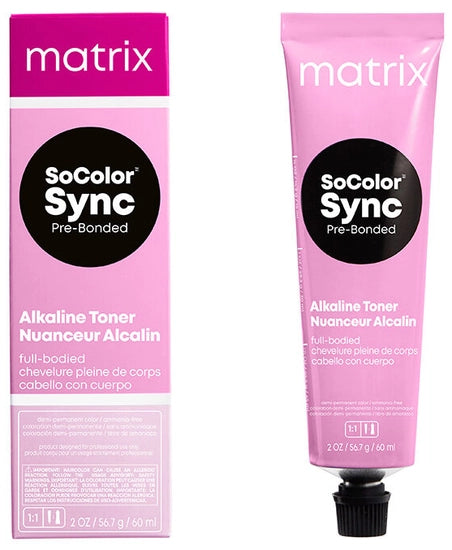 Matrix SoColor Sync Pre-Bonded Alkaline Toner 7RR+ Dark Blonde Red Red Plus 2 oz