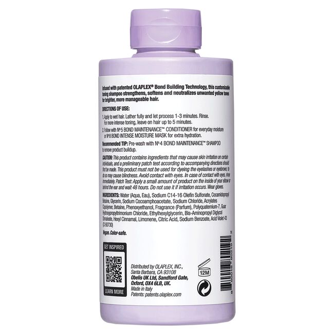 Olaplex No. 4P Blonde Enhancer Toning Shampoo 8.5 oz