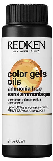 Redken Color Gels Oils Permanent Liquid Hair Color 4NN COFFEE GROUND 2 oz