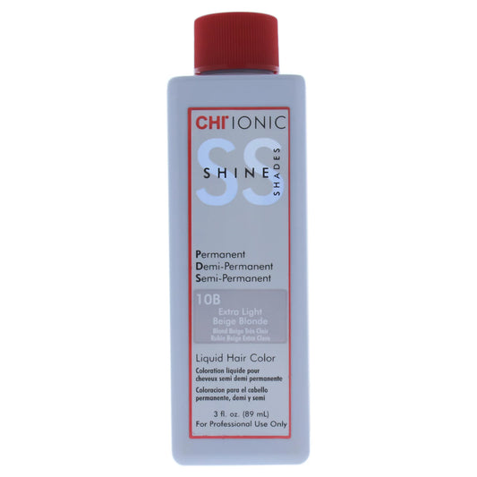 CHI IONIC SHINE SHADES LIQUID HAIR COLOR 10B Extra Light Beige Blonde