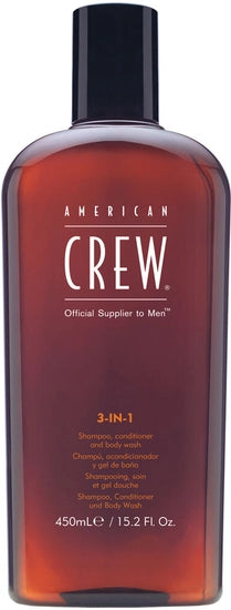 American Crew 3-IN-1 Shampoo Conditioner & Bodywash 15.2 oz