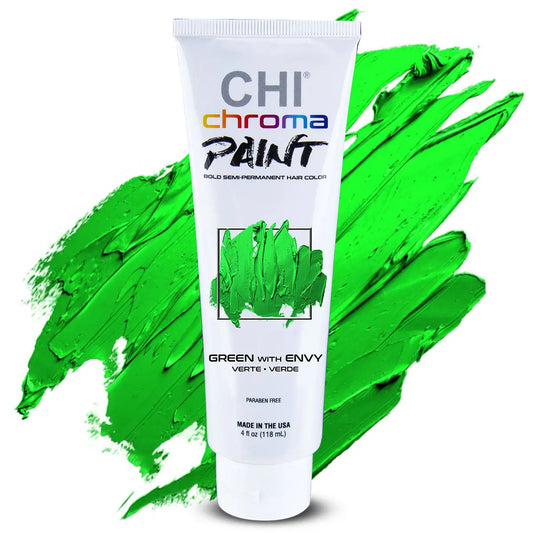 CHI Chroma Paint Hair Color Green with Envy 4 oz