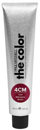 Paul Mitchell The Color Permanent Cream Hair Color 4CM Cool Mahogany Brown