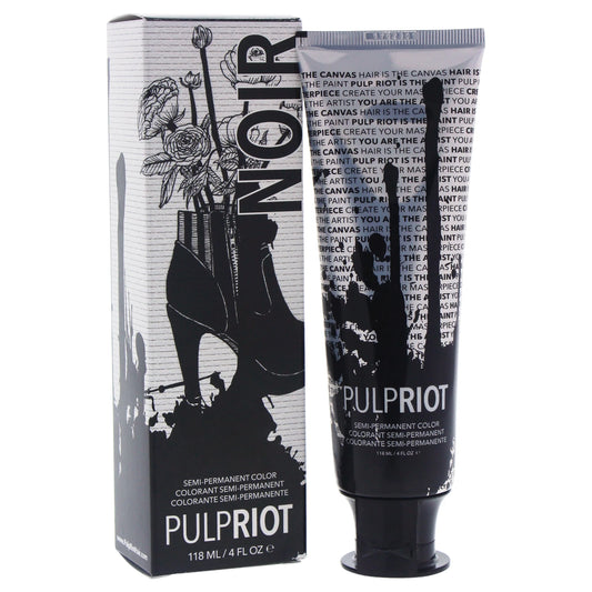PULP RIOT Semi-Permanent Haircolor NOIR 4 oz.