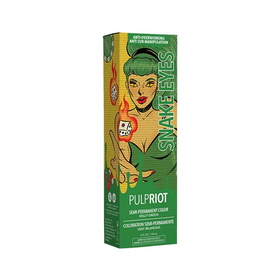 PULP RIOT Semi-Permanent Haircolor SIN CITY SNAKE EYES 4 oz.