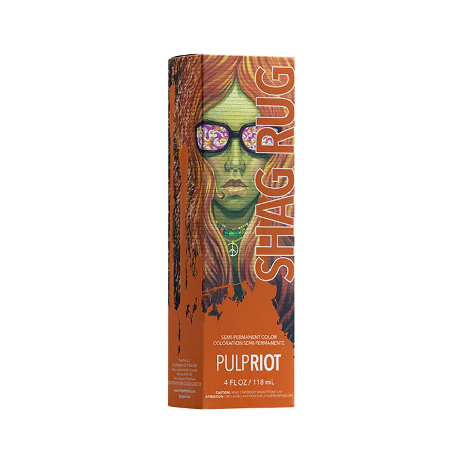 PULP RIOT Semi-Permanent Haircolor THE 70'S COLLECTION SHAG RUG 4 oz.
