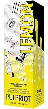PULP RIOT Semi Permanent Haircolor LEMON 4 oz