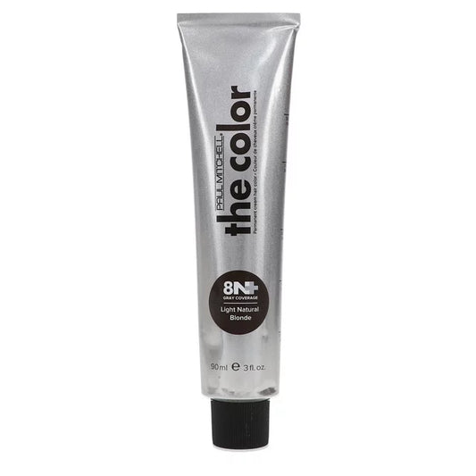 Paul Mitchell The Color Permanent Cream Hair Color 8N+ Gray Coverage Light Natural Blonde