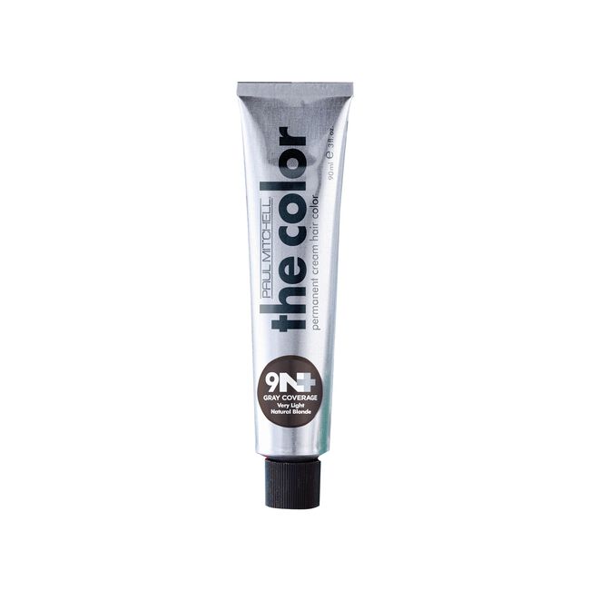 Paul Mitchell The Color Permanent Cream Hair Color 9N+ Gray Coverage Very Light Natural Blonde