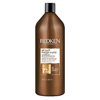 Redken All Soft Mega Curls Sulfate Free Shampoo for Curly and Coily Hair 33.8 oz
