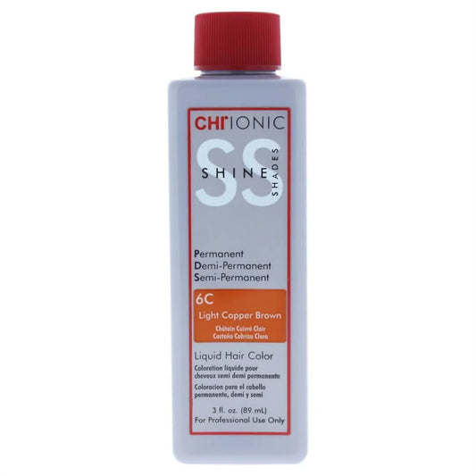 CHI IONIC SHINE SHADES LIQUID HAIR COLOR 6C Light Copper Brown