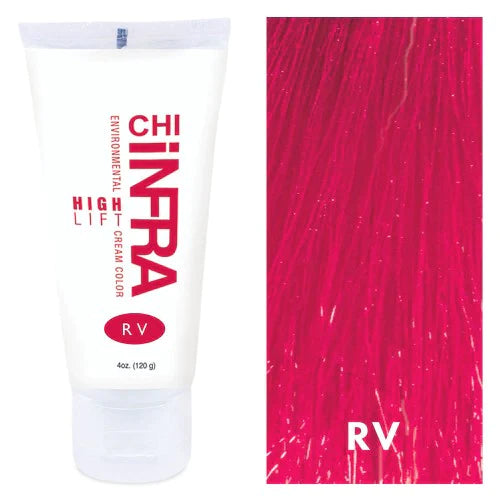 CHI Infra High Lift Cream Color RV Red Violet 4 oz