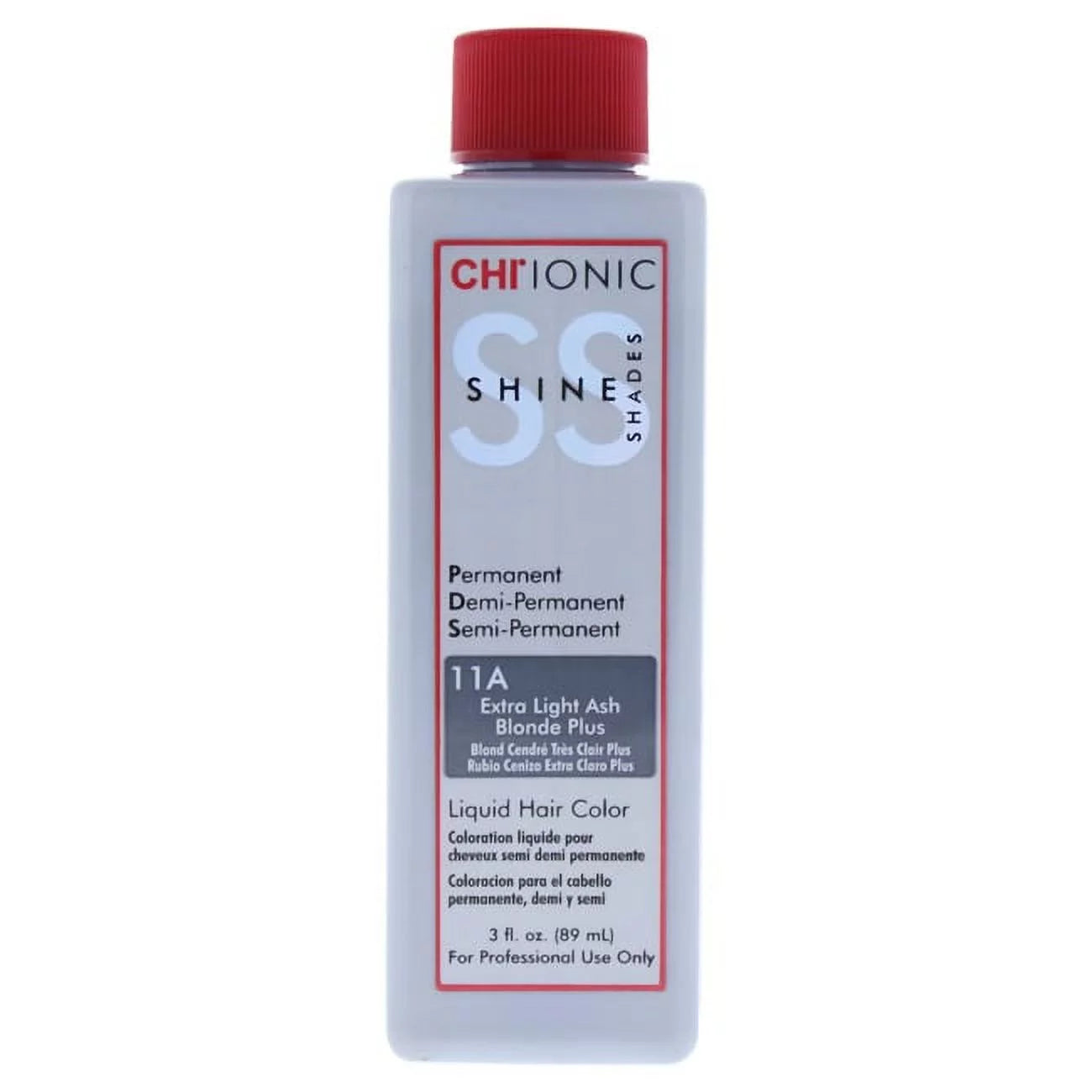 CHI IONIC SHINE SHADES LIQUID HAIR COLOR 11A Extra Light Ash Blonde Plus