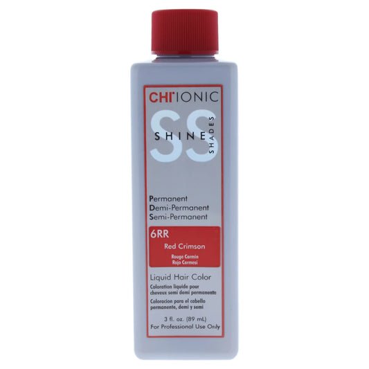 CHI IONIC SHINE SHADES LIQUID HAIR COLOR 6RR Red Crimson
