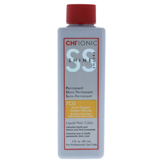 CHI IONIC SHINE SHADES LIQUID HAIR COLOR 7CG Dark Copper Gold Blonde