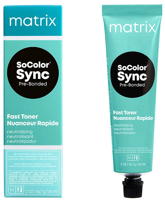 MATRIX SoColor Sync Pre-Bonded Fast Toner FAST TONER ANTI-BRASS