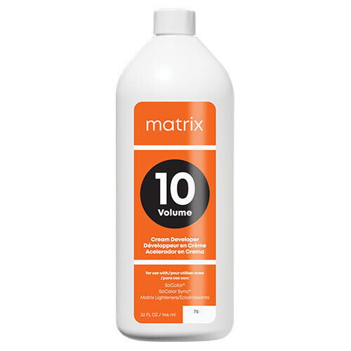 MATRIX CREAM DEVELOPER 10 VOLUME 32 oz Liter