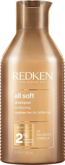 Redken All Soft™ Shampoo with Argan Oil for Dry Hair 10.1 oz