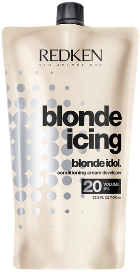 Redken Blonde Icing Developer 20 Volume 33.8 oz Liter